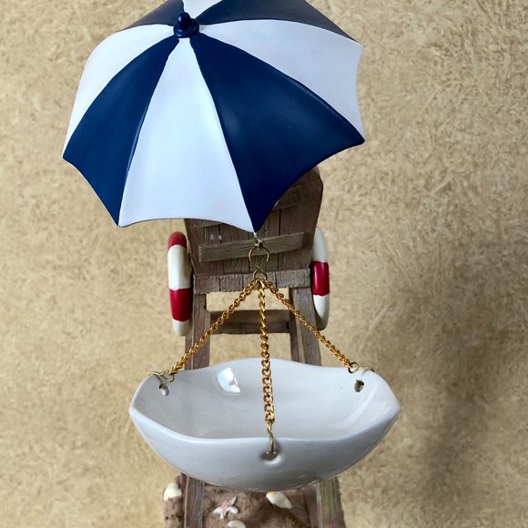 Yankee Candle Wax Tart Warmer Burner Beach Life Guard Stand NWT New - Picture 5 of 7